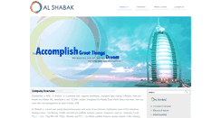 Desktop Screenshot of alshabak.com